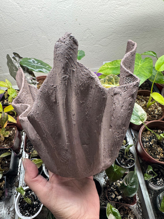 Lightweight Cement Plant Pot