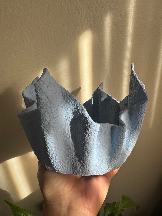 Lightweight Cement Plant Pot