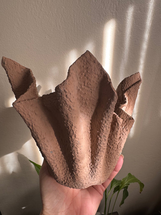 Lightweight Cement Plant Pot